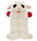 Multipet Lamb Chop Squeaker Mat Plush Dog Toy 9"