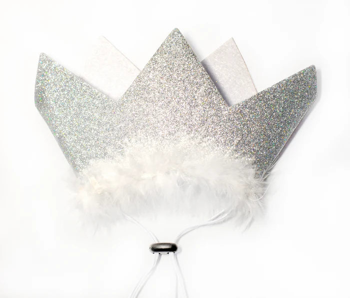 Multipet Party Crown Silver Large