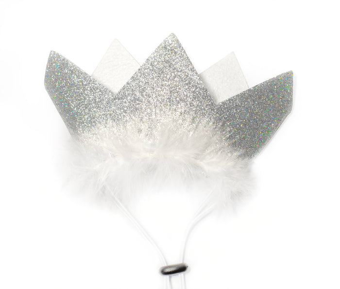 Multipet Party Crown Silver Small