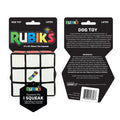 Multipet Rubik's Cube Latex Dog Toy 3"
