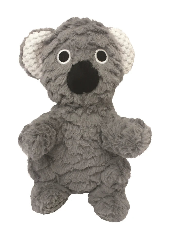 Multipet Wrinkleez Plush Dog Toy Assorted Animals 9"