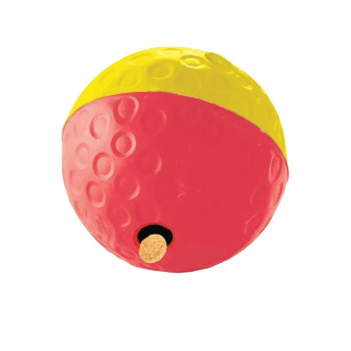 Nina Ottosson Treat Tumble Interactive Treat Dog Puzzle Toy Red/Yellow Large Level 1