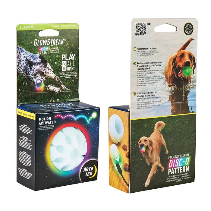 Nite Ize GlowStreak® Rechargeable LED Ball - Disc-O