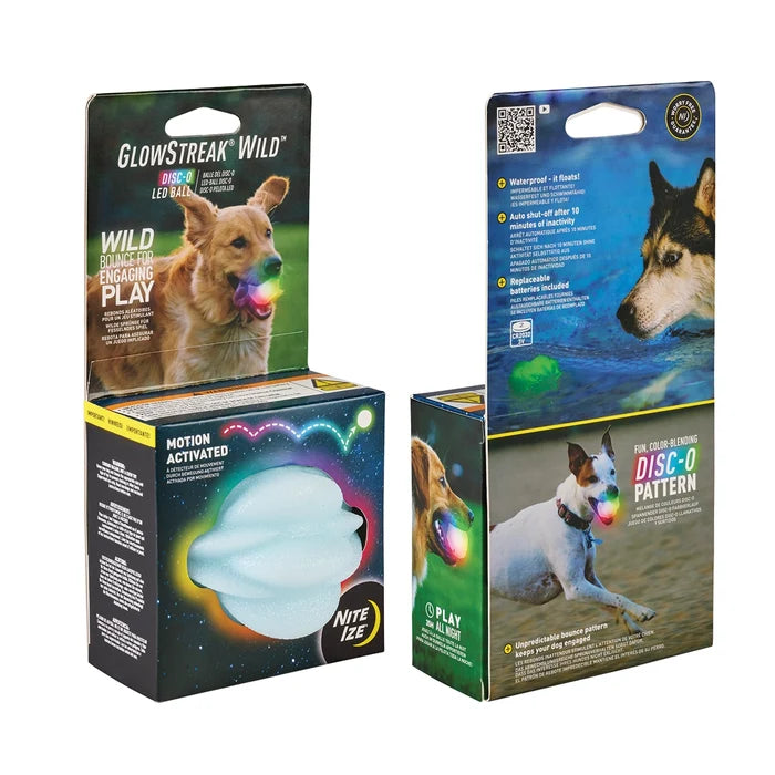 Nite Ize GlowStreak® Wild™ LED Ball - Disc-O