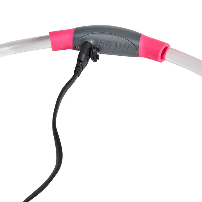 Nite Ize NiteHowl® Rechargeable LED Safety Necklace - Tie Dye Pink