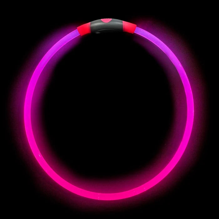 Nite Ize NiteHowl® Rechargeable LED Safety Necklace - Tie Dye Pink