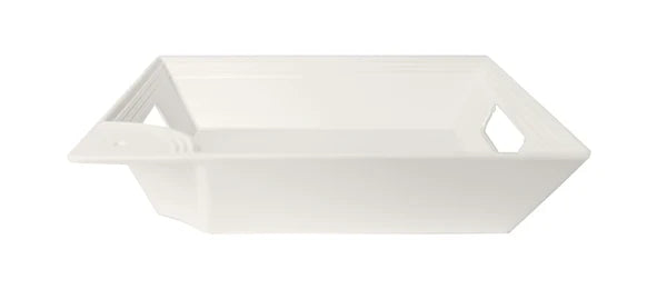 nora fleming melamine pinstripe square tray