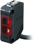 Omron E3Z-D66 Diffuse Photoelectric Sensor 12-24 VDC NPN Light-ON/Dark-ON 100 mm Range M8 Connector