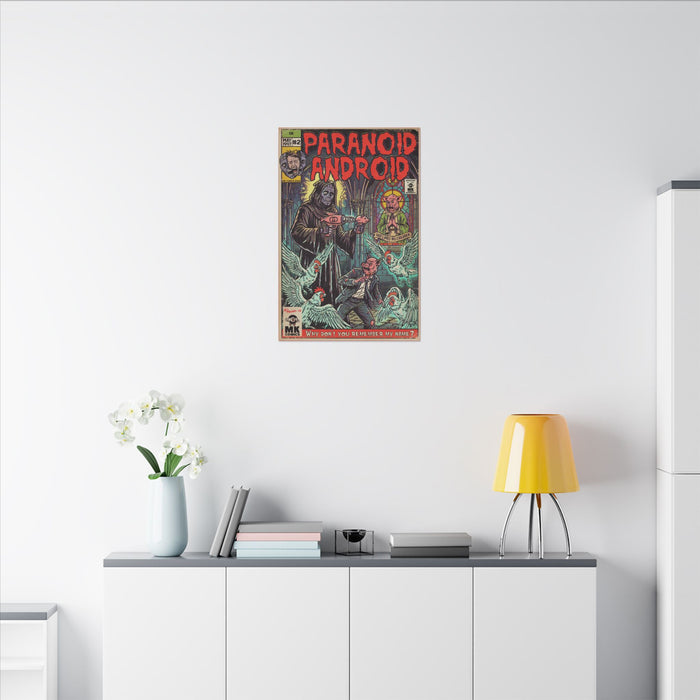 Paranoid Android - Matte Canvas, Stretched, 0.75" (Multi-Size)