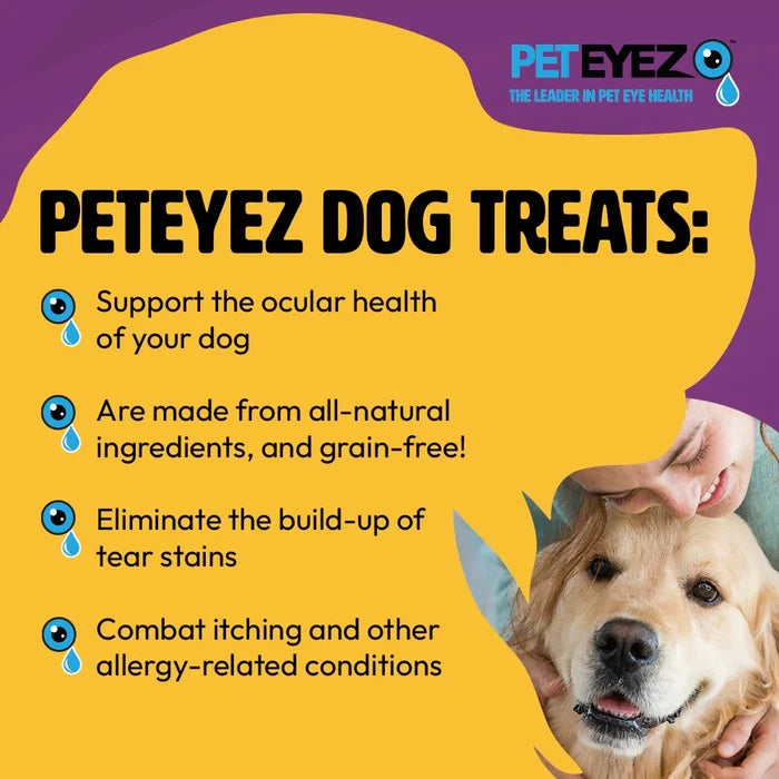 Pet Eyez Vitamin Treats for Dogs Whitefish Formula 1oz