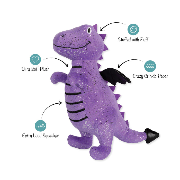 PetShop by Fringe Studio Dont Be A Drag On Plush Dog Toy