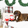 PetShop by Fringe Studio Mr. & Mrs. Santa Paws Plush Dog Toy Set 2pc