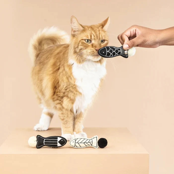 PetShop by Fringe Studio Off The Scales Cat Toy Mini Set 3pc