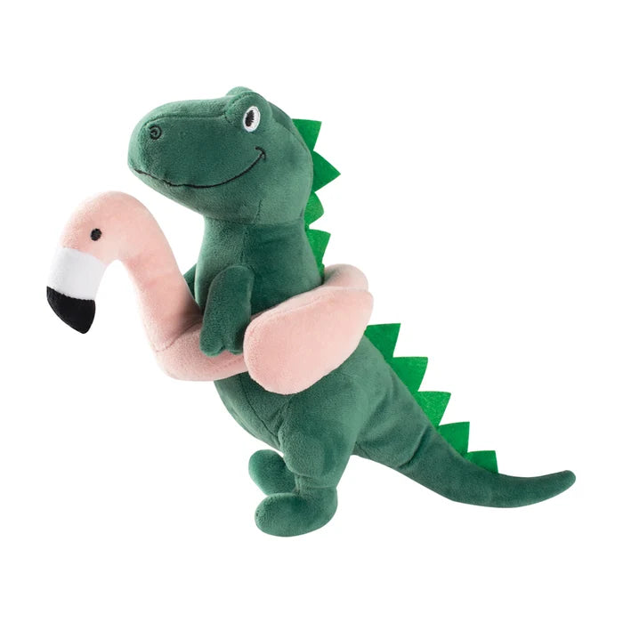 PetShop by Fringe Studio Pool Time Rex Plush Dog Toy