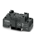 Phoenix Contact ECOR-2-BSC2-RT/2X21 Relay Base – 250V AC/DC, 12A, Bolt Connection, DIN Rail Mount (2908341)