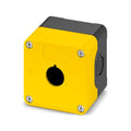 Phoenix Contact PHT22-EN1-YE - Push Button Box Housing, 22mm, 1-Hole, Yellow