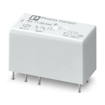 Phoenix Contact REL-MR-BL-230AC/21-21 Single Relay – 230V AC, 2 Changeover Contacts, Plug-In Type (2906287)
