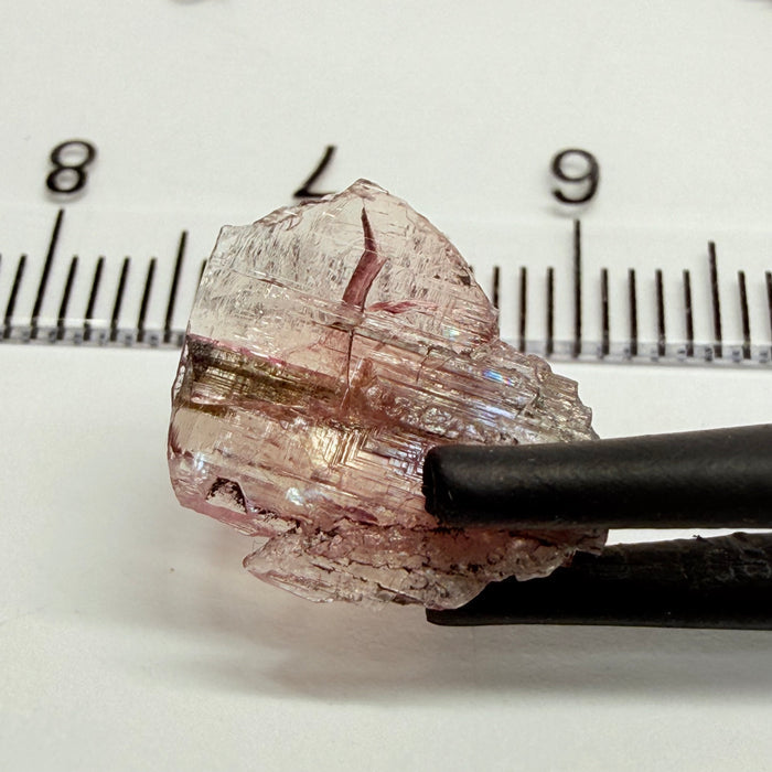 Pink Tanzanite Crystal Specimen, 3.86ct, Merelani, Tanzania. Unheated Unheated