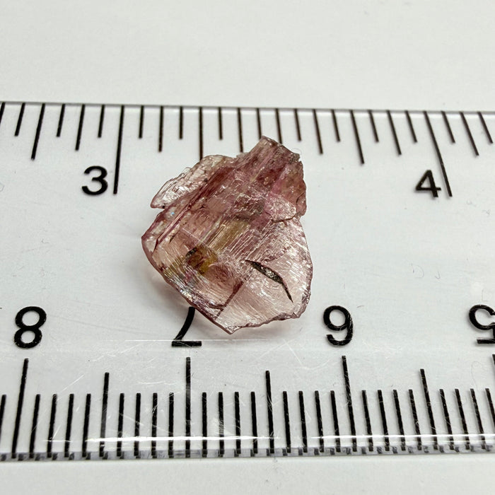 Pink Tanzanite Crystal Specimen, 3.86ct, Merelani, Tanzania. Unheated Unheated