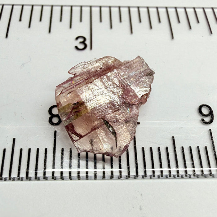 Pink Tanzanite Crystal Specimen, 3.86ct, Merelani, Tanzania. Unheated Unheated