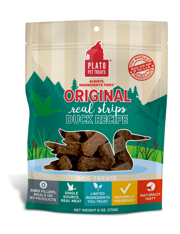 Plato  Original Real Strips Duck 6oz