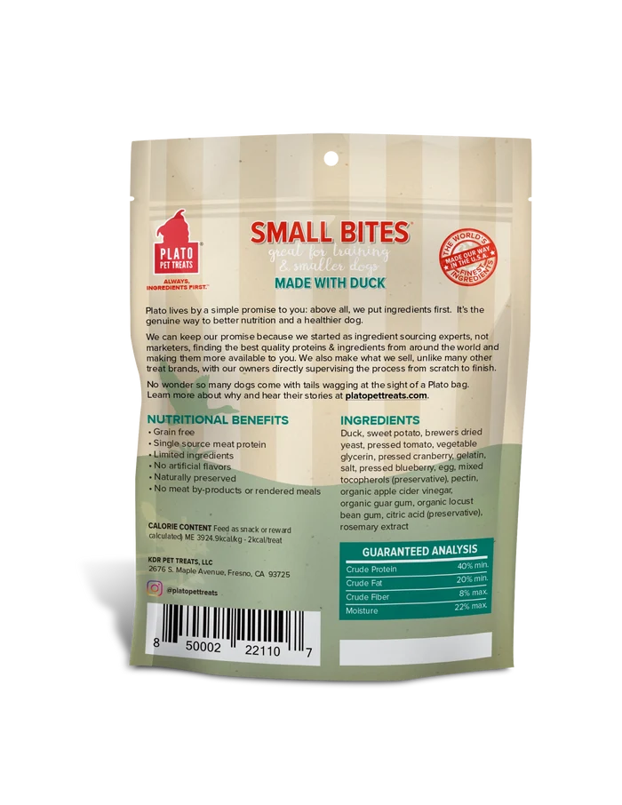 Plato Small Bites Duck 2.5oz