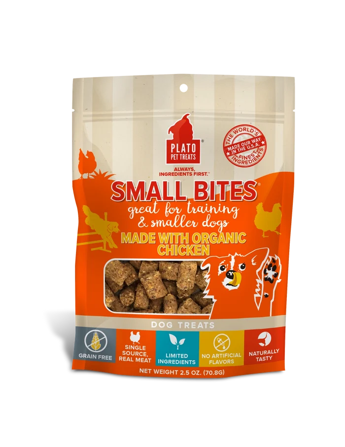 Plato Small Bites Organic Chicken 2.5oz