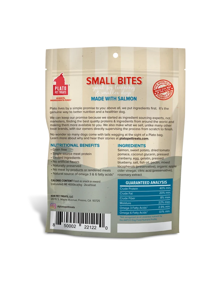 Plato Small Bites Salmon 2.5oz