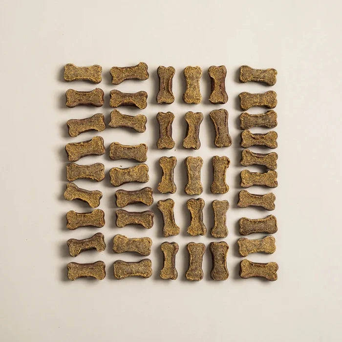 Polkadog Lucky Duck Bone Shaped Crunchy Dog Treats 7oz