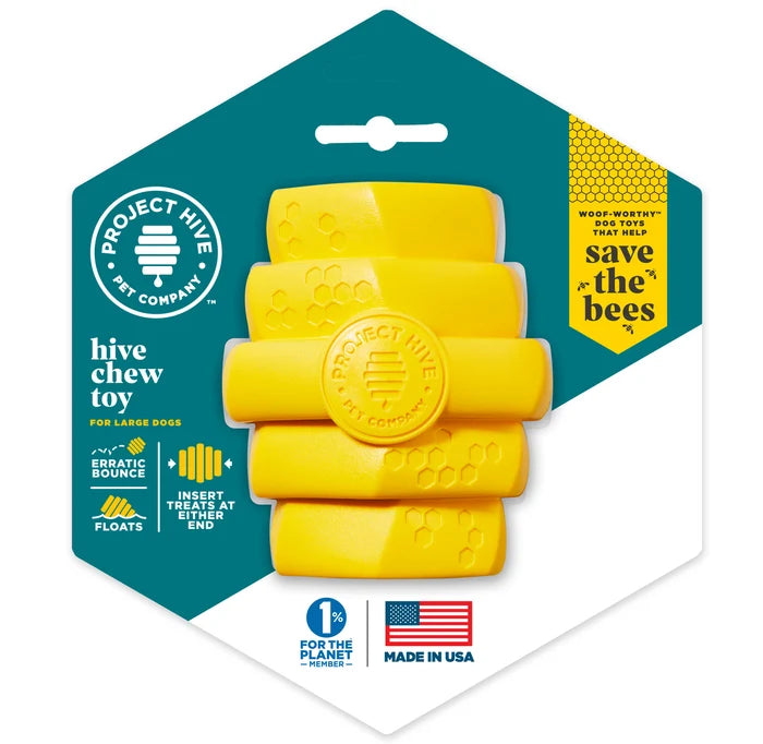 Project Hive Chew Toy Yellow Large