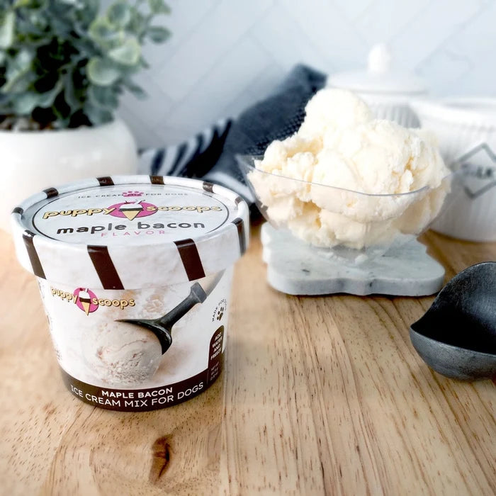 Puppy Cake Puppy Scoops Ice Cream Mix Maple Bacon Cup Small 2.32oz