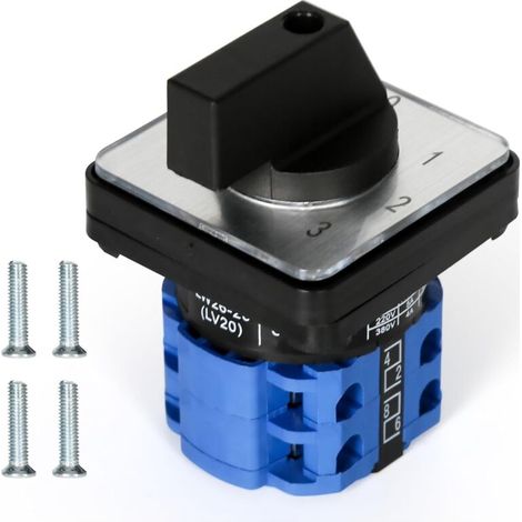 Rotary Switch LW26-200A 4 Positions (0-1-2-3)