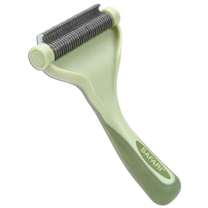 Safari by Coastal Shed Magic De-Shedding Tool for Dogs with Medium to Long Hair