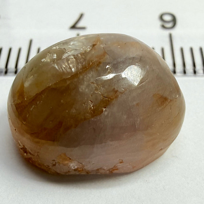 Sapphire Cabochon, 18.40ct, Umba, Tanzania, Untreated Unheated, looks like a polished pebble