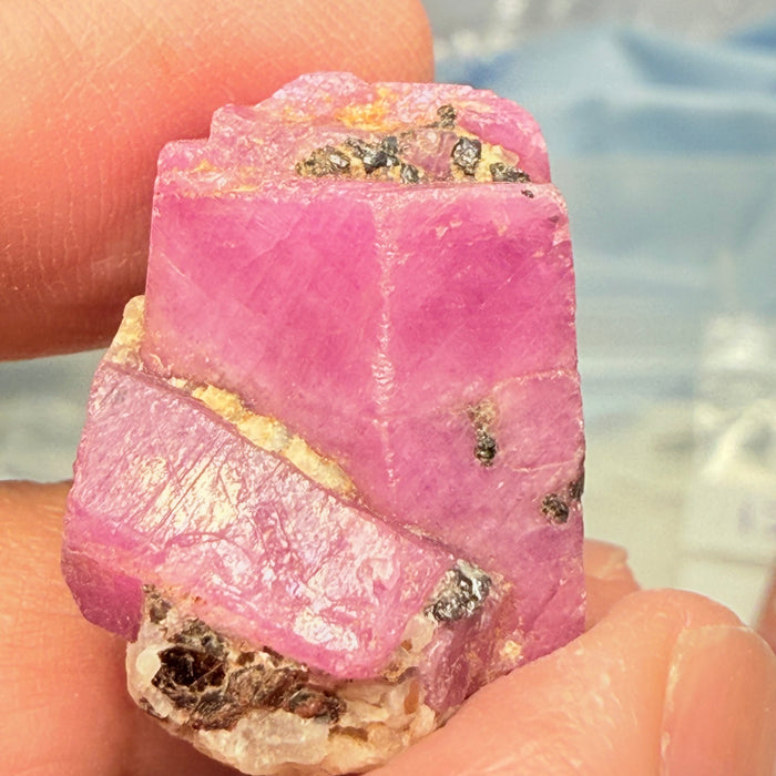 Sapphire Crystal, 12.90gm, Dodoma, Tanzania, Untreated Unheated