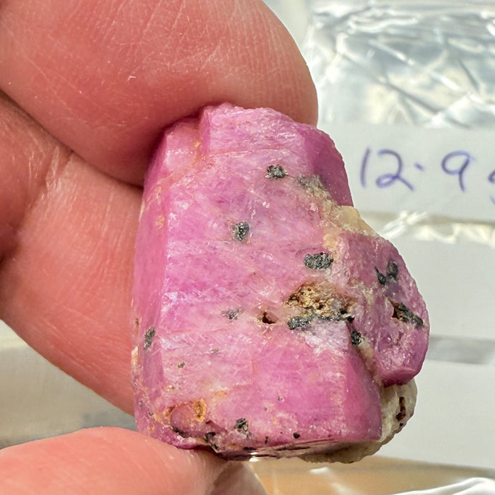 Sapphire Crystal, 12.90gm, Dodoma, Tanzania, Untreated Unheated