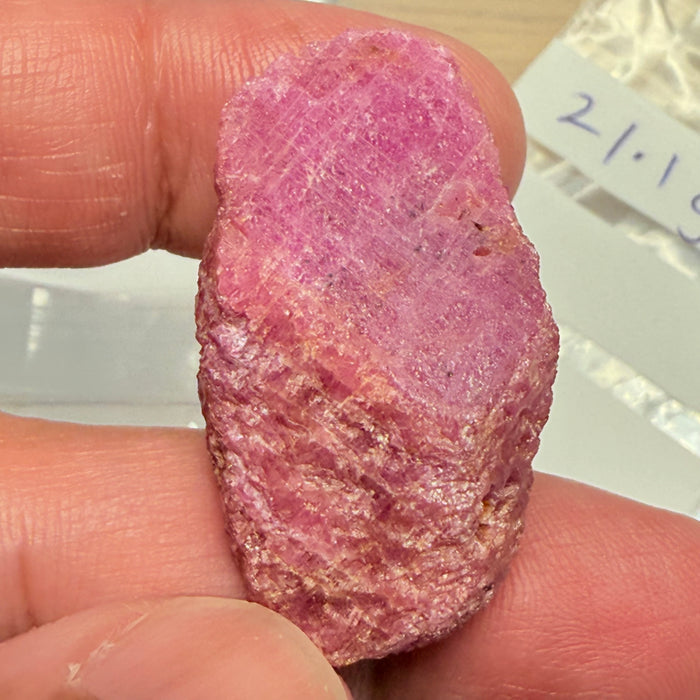 Sapphire Crystal, 21.00gm, Dodoma, Tanzania, Untreated Unheated