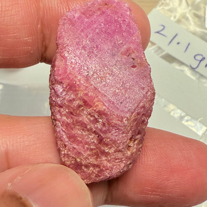 Sapphire Crystal, 21.00gm, Dodoma, Tanzania, Untreated Unheated
