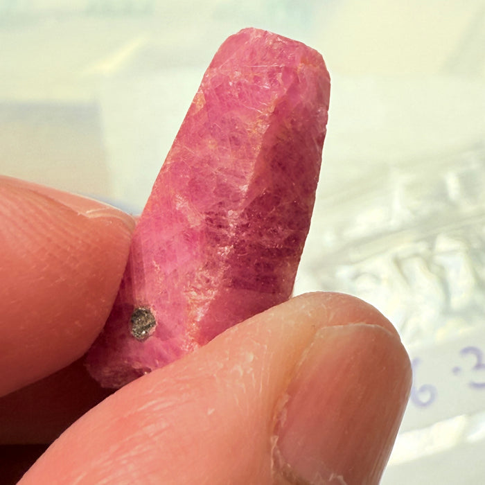 Sapphire Crystal, 6.30gm, Dodoma, Tanzania, Untreated Unheated