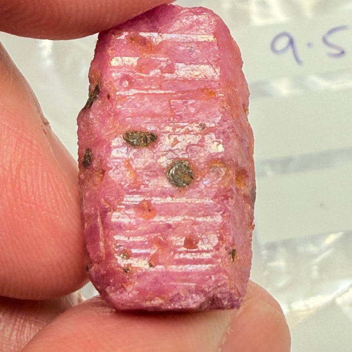 Sapphire Crystal, 9.50gm, Dodoma, Tanzania, Untreated Unheated