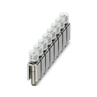 SCBI 10-10 W – 10-Position Screw Bridge, 10 mm Pitch, White | Phoenix Contact (Part No. 3000836)