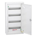 Schneider Electric DBR416MS DBSeT 4-Row 64-Module Surface-Mount Distribution Board (Without MCBs)