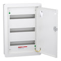 Schneider Electric DBSeT DBR316MF 100A Flush-Mount Distribution Board – 3-Row, 48-Module Capacity