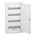 Schneider Electric DBSeT DBR416MF 100 A 4-Row 64-Module Flush Mount Distribution Board (DBR416MF)