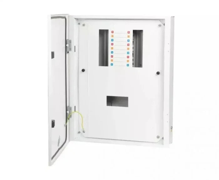 Schneider Electric DBV318MF 6-Way 125A VTPN Flush Distribution Board – Metal Enclosure (Without Devices)