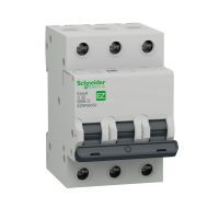 Schneider Electric EZ9F56310 Easy9 3-Pole 10A Miniature Circuit Breaker – C Curve, 6kA, IEC 60898-1
