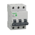 Schneider Electric EZ9F56310 Easy9 3-Pole 10A Miniature Circuit Breaker – C Curve, 6kA, IEC 60898-1