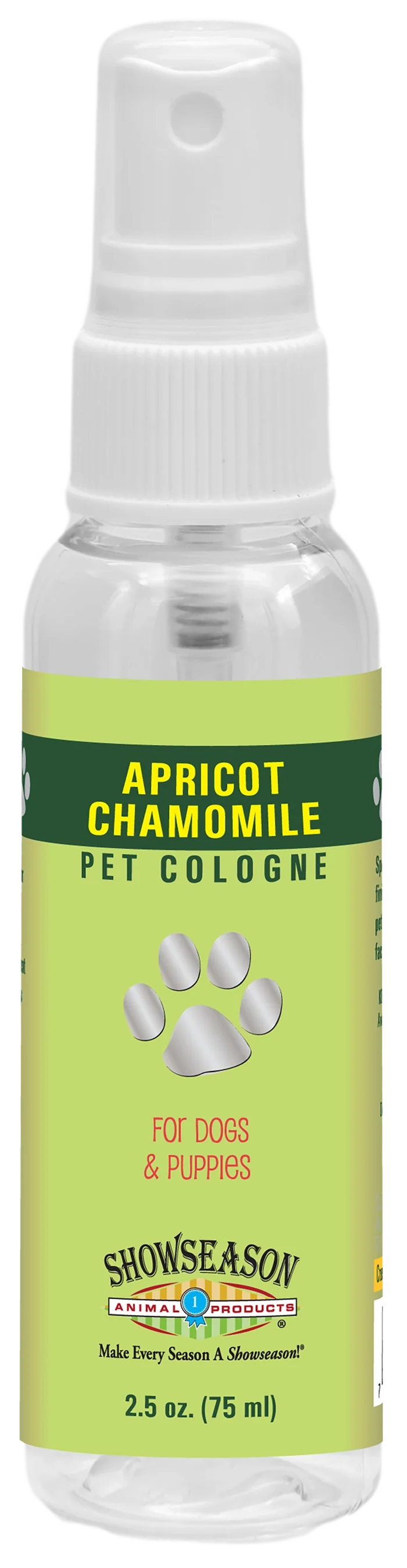 Showseason 2.5 oz. Apricot Chamomile Pet Cologne