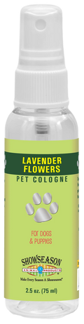 Showseason 2.5 oz. Lavender Flowers Pet Cologne