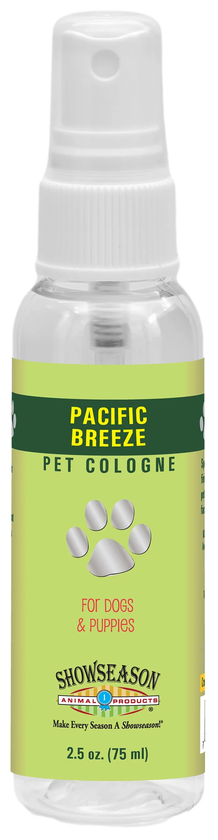 Showseason 2.5 oz. Pacific Breeze Pet Cologne